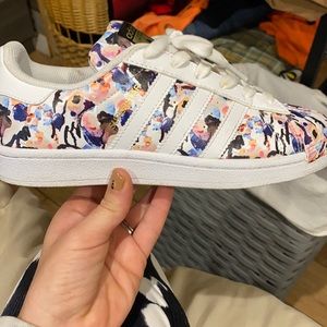 adidas original shell top, multicolor sneakers